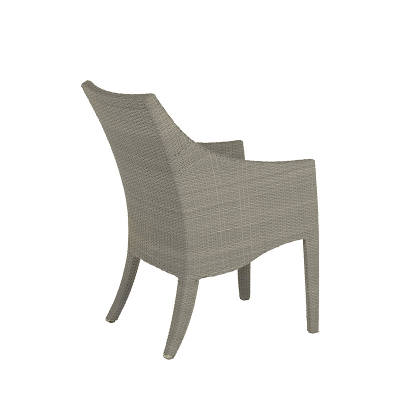 Athena Plus Patio Dining Armchair, Oyster