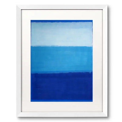 «Blue Homage To Rothko» par Drew Gaffney - impression