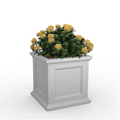 Square Outdoor Resin Planter Box