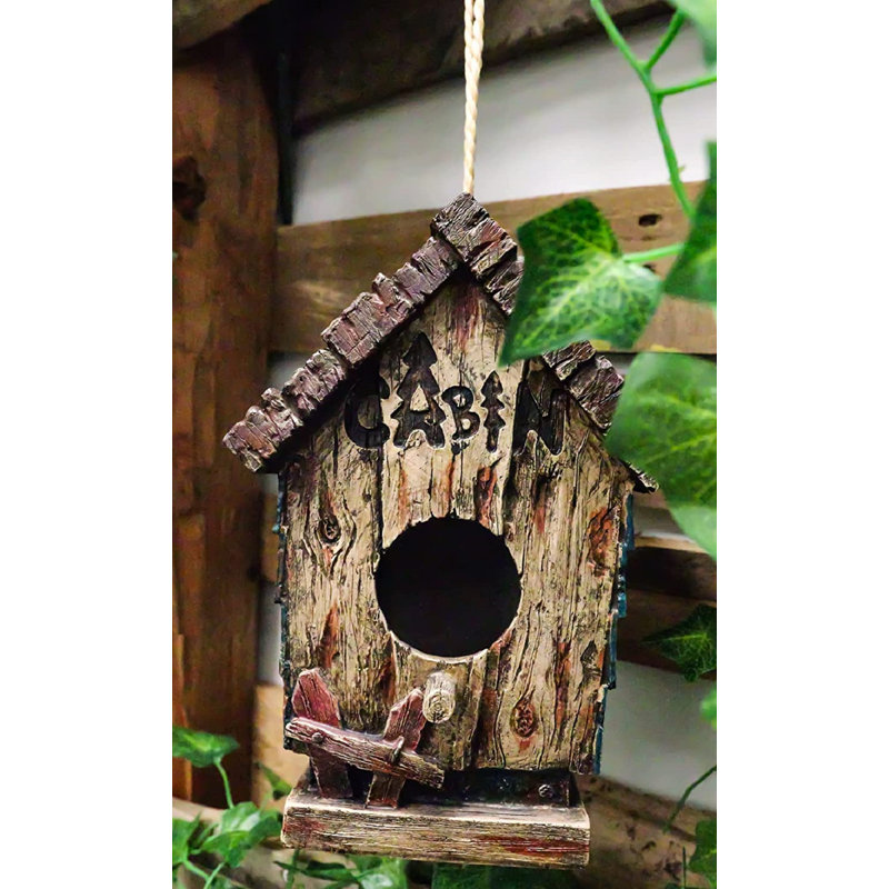 Maison d'oiseaux décorative englas