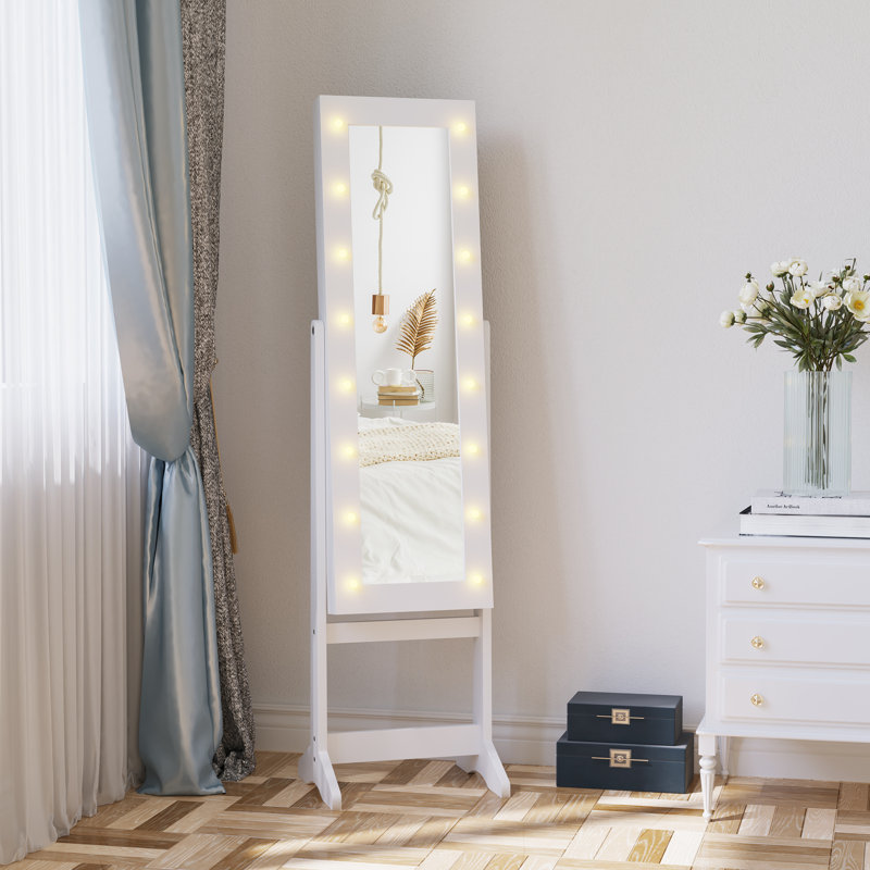 Paulus 14.25'' Wide Jewelry Armoire