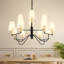 Lustre de salon avec 12 lumières Stackhouse