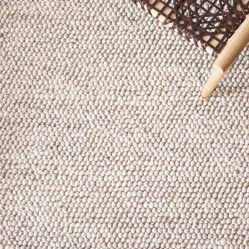 Danie Natural Area Rug in Gray/Ivory, Runner 2'3" x 21'