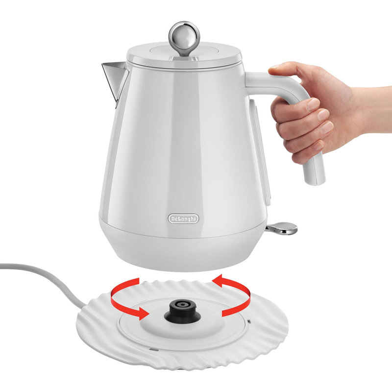 Eclettica 1.7L Kettle KBY3001.W, Whimsical White, White