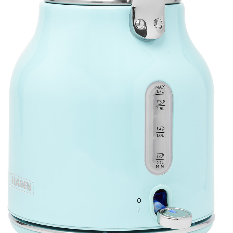 Bouilloire électrique en acier inoxydable de 1,7 litre avec grille-pain Haden Heritage