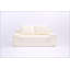 Canapé-lit confortable à assise profonde en velours côtelé, petit canapé moderne pour le salon et la chambre à coucher avec coussins et oreillers réversibles, aucun assemblage requis-2140387742