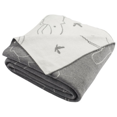 Knitted Throw Blanket