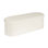 Banc ovale rembourré avec rangement Bazine 43 po x 15 po x 15 po