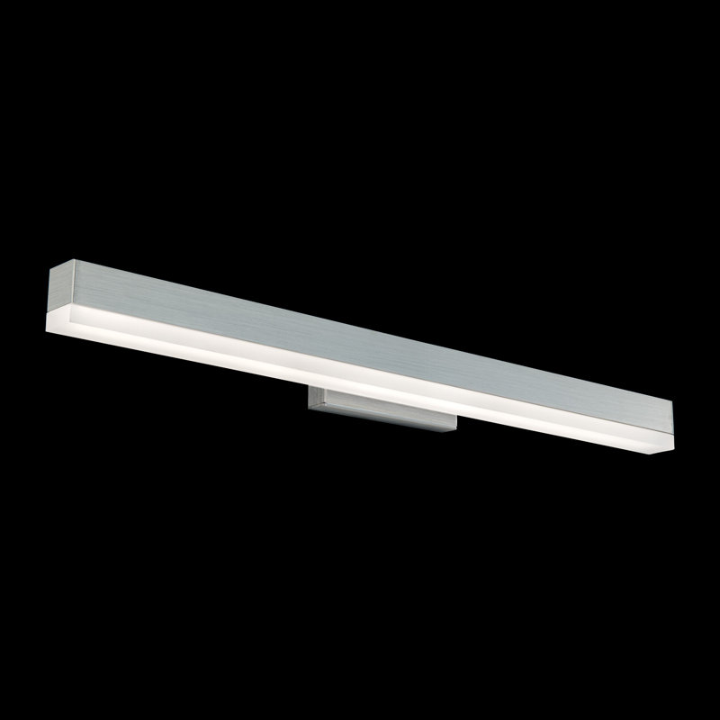 1 - Light LED Bath Bar, Brushed Aluminum