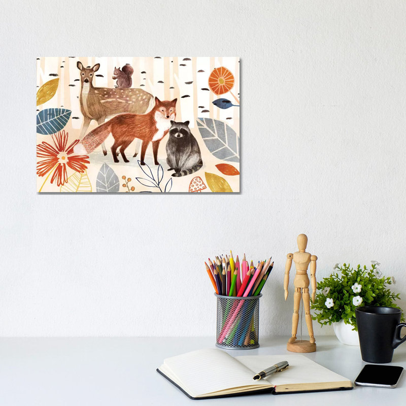 Cozy Autumn Collection A by Victoria Borges - Wrapped Canvas Gallery-Wrapped Canvas Giclée, 20.32 cm H x 30.48 cm W