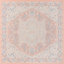 Tapis oriental rose poudré Leea-593023520