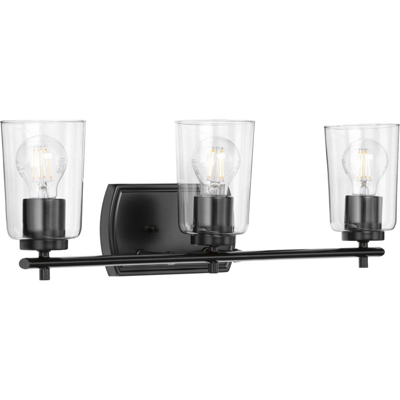 Éclairage pour meuble-lavabo 3 lumières Kilpatrick, Noir