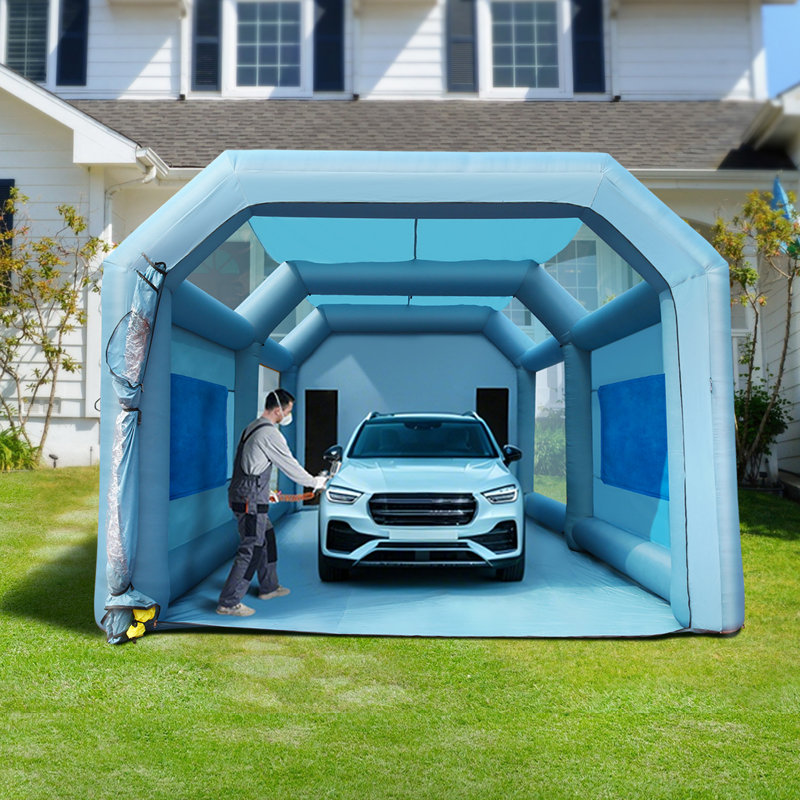Tent, 275cm H x 700cm W x 400cm D