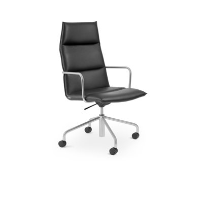 Chaise de réunion Meredith, haut dossier