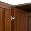 Armoire haute et armoire de cuisine avec 2 portes et 3 cloisons pour séparer 4 espaces de rangement