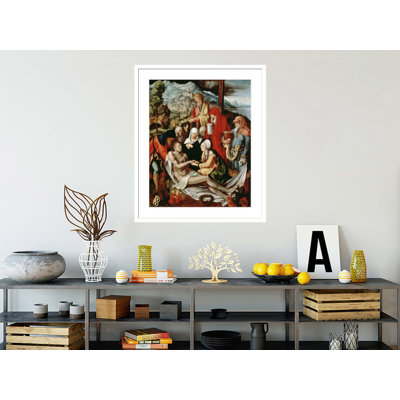«Lamentation for Christ» par Albrecht Dürer, impression giclée sur cadre