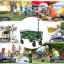 Chariot pliable et pliable Garten