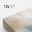 Abstrait bleu beige, mouvement dynamique, images de salon moderne, impression sur toile encadrée-126092968-126092969