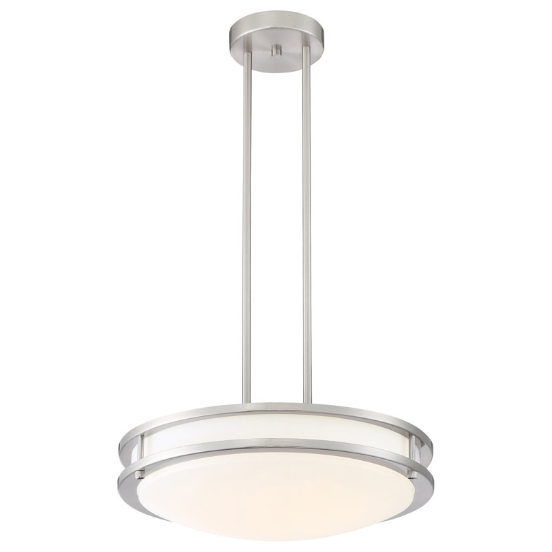 Capra 1 - Light LED Single Pendant, Brushed Steel