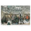 «A Christmas Sled» par Graceleigh, reproduction d'art sur toile tendue-30397935