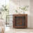 Indoor Double-Doors Dog Crate with Wheels