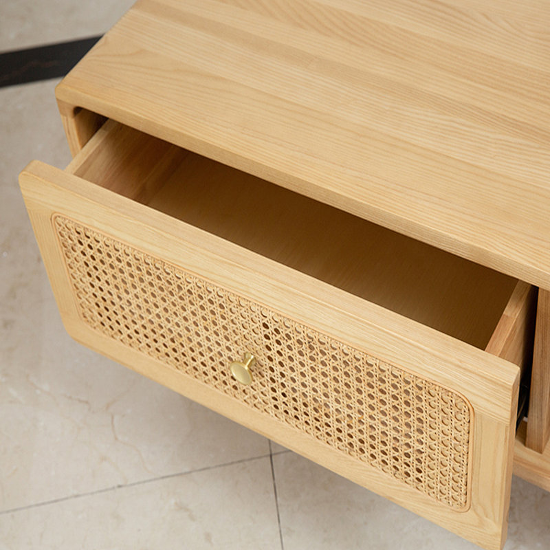 Table basse de style japonais en bois massif