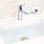Robinet de lavabo de salle de bain - Fabrication en laiton, poignée simple, non ternissant, option chaud / froid - laiton, installation de trou, eau gazeuse, eau chaude / froide