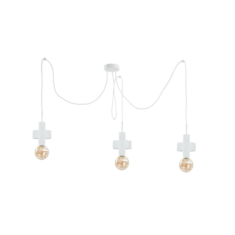Bernda 3 - Light Cluster Pendant, White