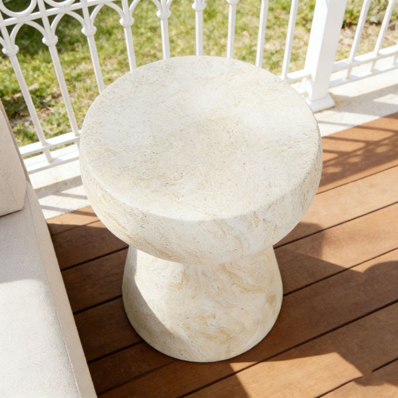 Table d'extérieur en béton pour l'extérieur