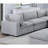 Melody Grey Sectional Without Pullout