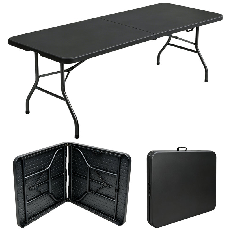 184.9cm Banquet Table, Black
