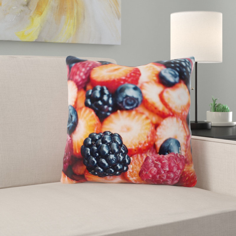 Coussin décoratif fruit