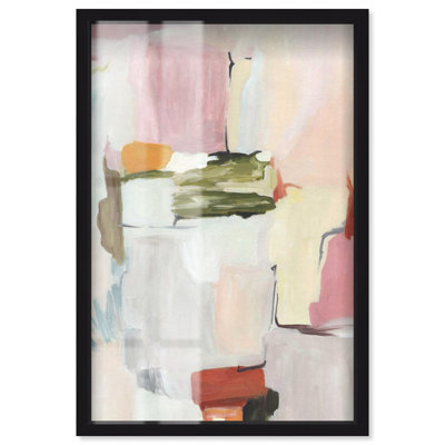 Inner Horizon Shadowbox Print Living Room Decor by Art Remedy, Black Frame, 25 x 37