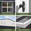 12 ft. W x 10 ft. D Outdoor Metal Storage Shed with Windows, Reinforced Steel Frame and Lockable Doors
