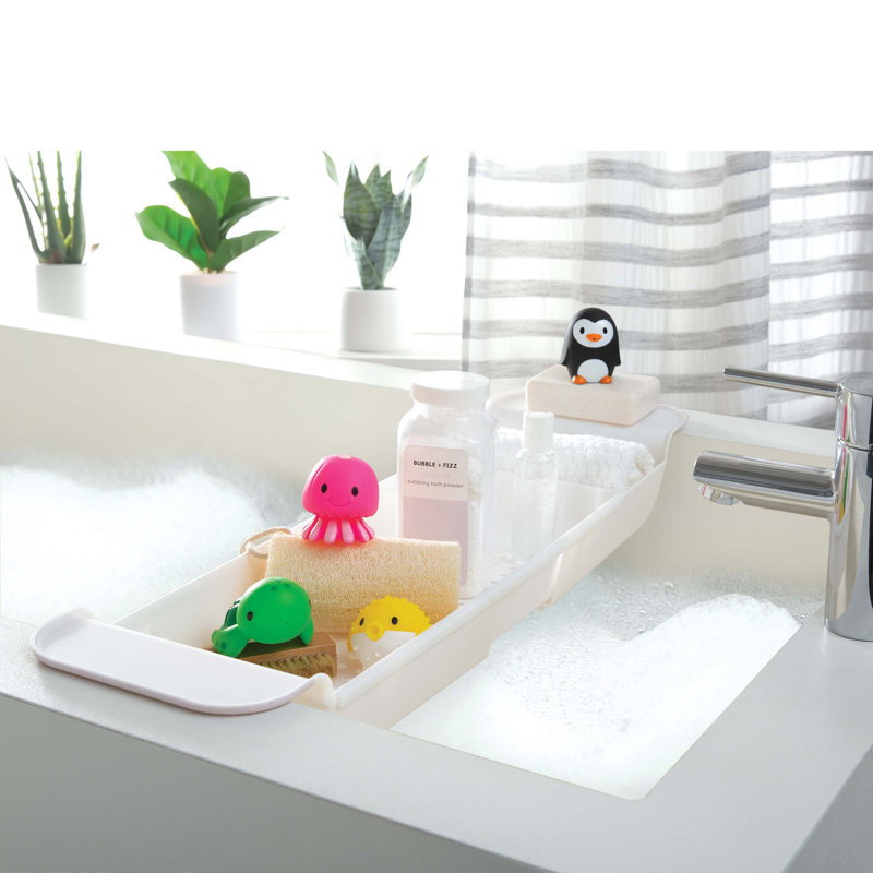 Eisine Bath Caddy, White