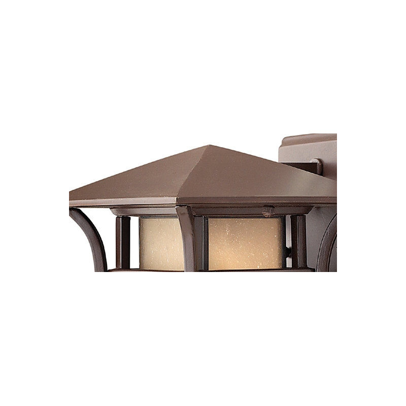 Harbor Outdoor Wall Lantern, Anchor Bronze, Non-Energy Saving/Non-Dark Sky, 10.5" H x 7" W