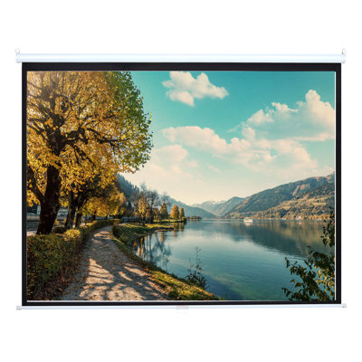 17 Stories Manual Projector Screen Projector Screen