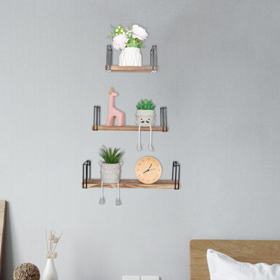 Birrell 3 Piece Bracket Shelf
