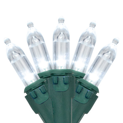 100-Light Warm LED Christmas String Lights