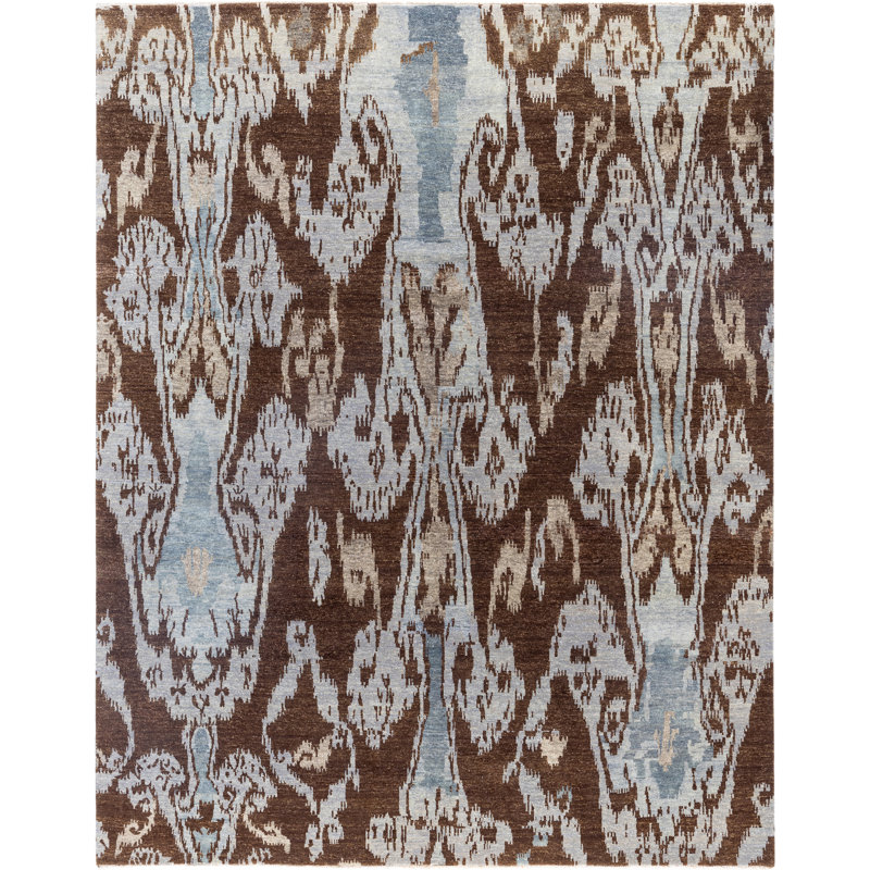 Overdyed One-of-a-Kind 8' 0" X 10' 2" Hand Knotted Area Rug