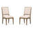 Extendable Trestle Dining Table With 8 Side Chairs-1066368181