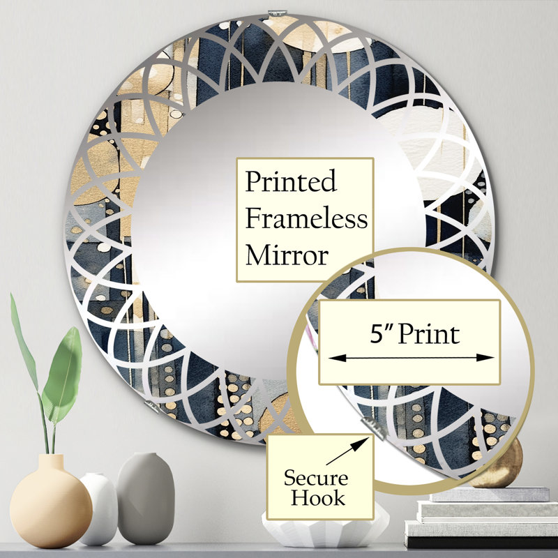 Wiatt Circle Mirror, 24" x 24"