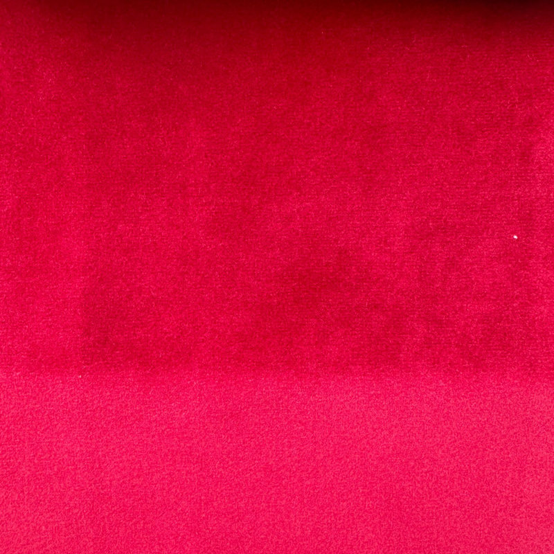 Solid Velvet | Tuscan Fabric, Crimson