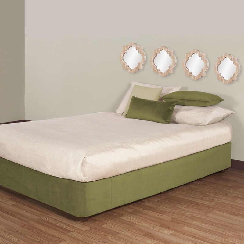 Sterling Wrap Around Box Spring Cover, Full, Moss