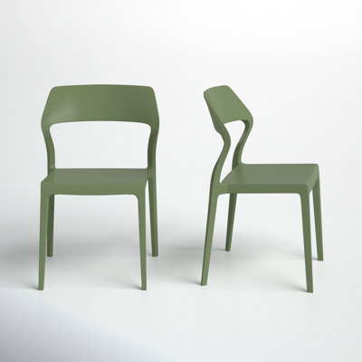 Farrah Outdoor Stacking Dining Side Chair