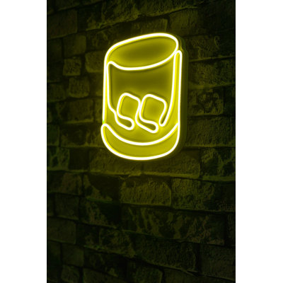 Bande lumineuse néon flexible à DEL, étanche IP67, couleur jaune - 14,6 po x 11,0 po x 1,2 po | 12 V CC, 36 W maximum, 350 lumens, modèle en mousse de PVC | Parfait pour la décoration intérieure, les fêtes et les événements - Écoénergétique et durable