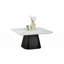 Table basse carrée de style contemporain