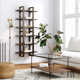 Matte White Solid Wood Floating Shelf with Adjusta 2 Piece Solid Wood Floating Shelf