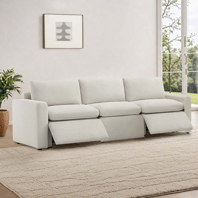 Lana 3 - Piece Upholstered Power Reclining Modular Sofa