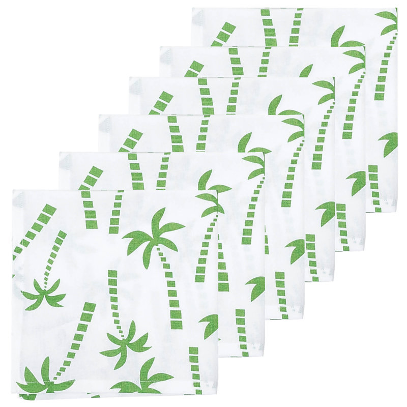 Ponderosa Beachy Palm Cotton Napkin